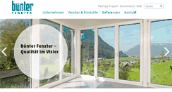 Desktop Screenshot of fensterbuenter.ch