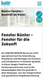 Mobile Screenshot of fensterbuenter.ch